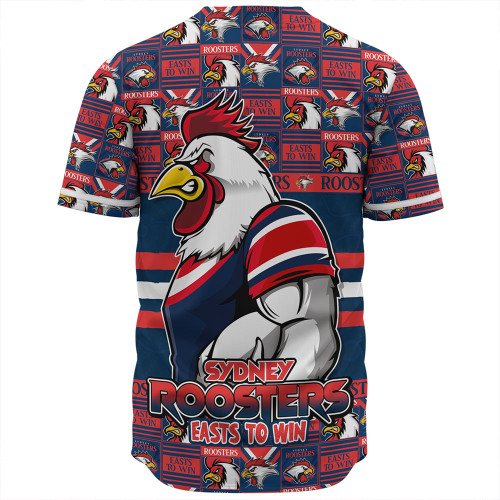 Sydney Roosters Baseball Shirt Champion’s Pride Comic Style Sydney Roosters Baseball Shirt Champion’s Pride Comic Style