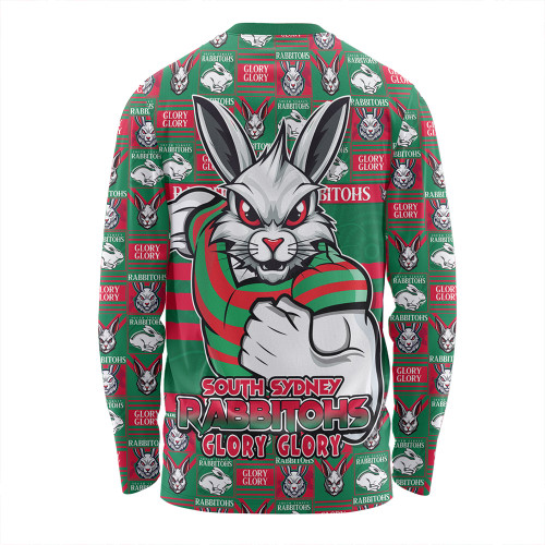 South Sydney Rabbitohs Long Sleeve T-shirt Champion’s Pride Comic Style South Sydney Rabbitohs Long Sleeve T-shirt Champion’s Pride Comic Style