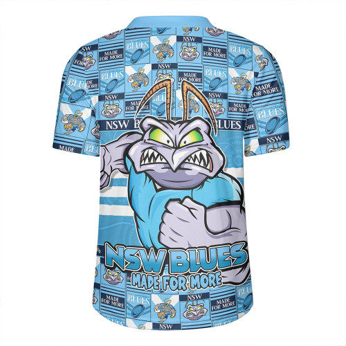 New South Wales Blues Rugby Jersey Champion’s Pride Comic Style New South Wales Blues Rugby Jersey Champion’s Pride Comic Style