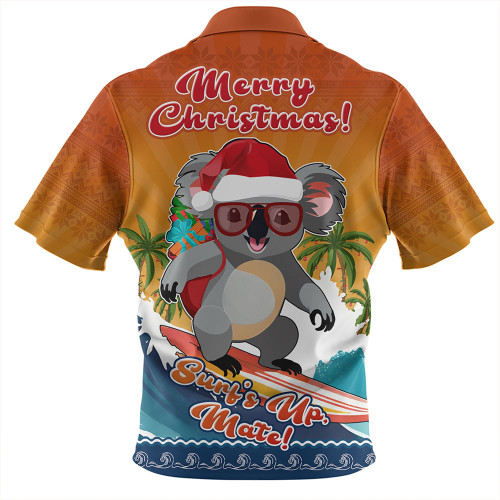 Australia Hawaiian Shirt Merry Christmas Surf's Up, Mate Koala Australia Hawaiian Shirt Merry Christmas Surf's Up, Mate Koala