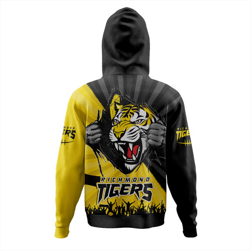 Richmond Hoodie Breaking Through Fan Design Richmond Hoodie Breaking Through Fan Design