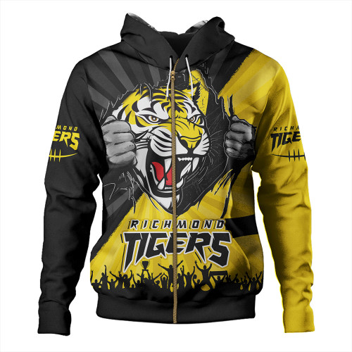Richmond Hoodie Breaking Through Fan Design Richmond Hoodie Breaking Through Fan Design