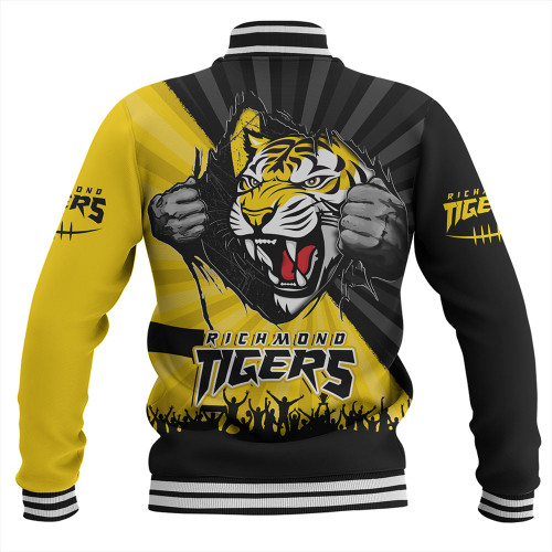 Richmond Baseball Jacket Breaking Through Fan Design