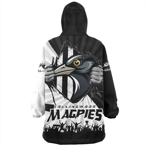 Collingwood Snug Hoodie Breaking Through Fan Design Collingwood Snug Hoodie Breaking Through Fan Design