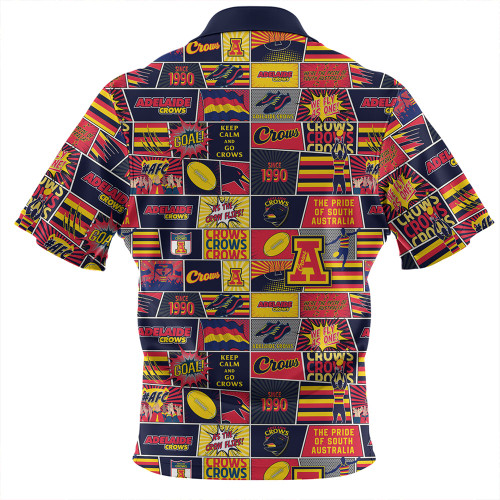 Adelaide Crows Hawaiian Shirt Legacy Of The Pride Comic Style Adelaide Crows Hawaiian Shirt Legacy Of The Pride Comic Style