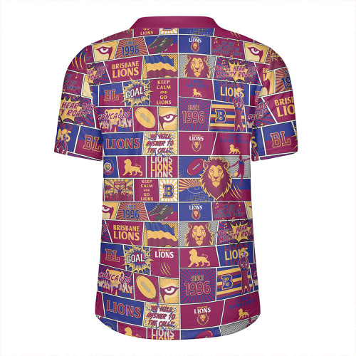 Brisbane Lions Rugby Jersey Legacy Of The Pride Comic Style