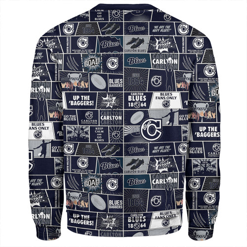 Carlton Sweatshirt Legacy Of The Pride Comic Style Carlton Sweatshirt Legacy Of The Pride Comic Style