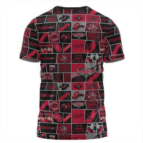 Essendon T-Shirt Legacy Of The Pride Comic Style