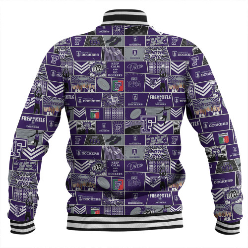 Fremantle Baseball Jacket Legacy Of The Pride Comic Style Fremantle Baseball Jacket Legacy Of The Pride Comic Style