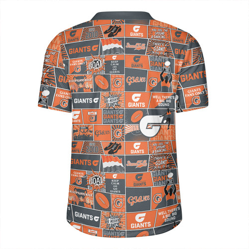 GWS GIANTS Rugby Jersey Legacy Of The Pride Comic Style GWS GIANTS Rugby Jersey Legacy Of The Pride Comic Style