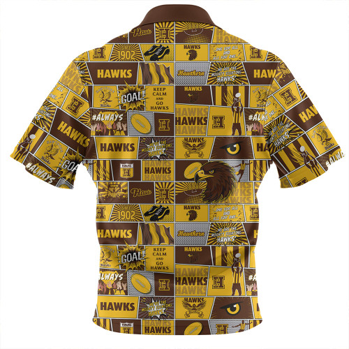 Hawthorn Hawaiian Shirt Legacy Of The Pride Comic Style Hawthorn Hawaiian Shirt Legacy Of The Pride Comic Style