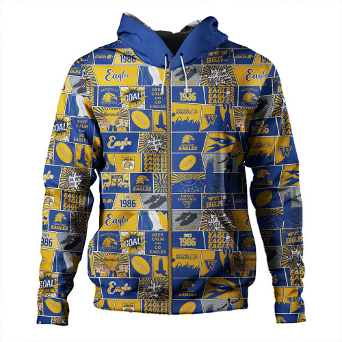 West Coast Eagles Hoodie Legacy Of The Pride Comic Style West Coast Eagles Hoodie Legacy Of The Pride Comic Style