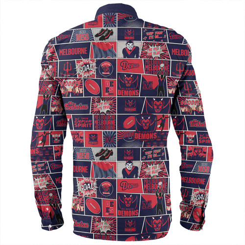 Melbourne Long Sleeve Shirt Legacy Of The Pride Comic Style Melbourne Long Sleeve Shirt Legacy Of The Pride Comic Style