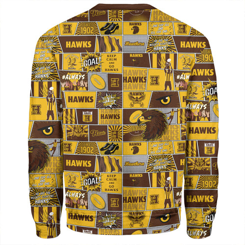 Hawthorn Sweatshirt Legacy Of The Pride Comic Style Hawthorn Sweatshirt Legacy Of The Pride Comic Style
