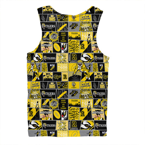 Richmond Men Singlet Legacy Of The Pride Comic Style