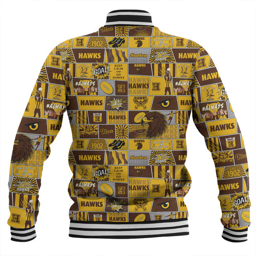 Hawthorn Baseball Jacket Legacy Of The Pride Comic Style Hawthorn Baseball Jacket Legacy Of The Pride Comic Style