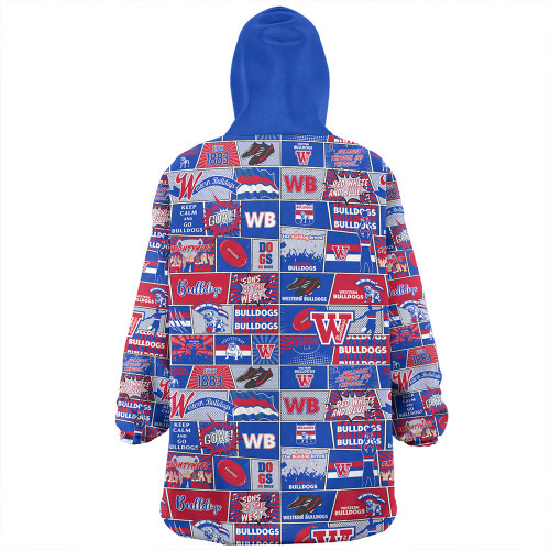Western Bulldogs Snug Hoodie Legacy Of The Pride Comic Style Western Bulldogs Snug Hoodie Legacy Of The Pride Comic Style