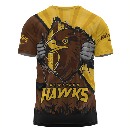 Hawthorn T-Shirt Breaking Through Fan Design
