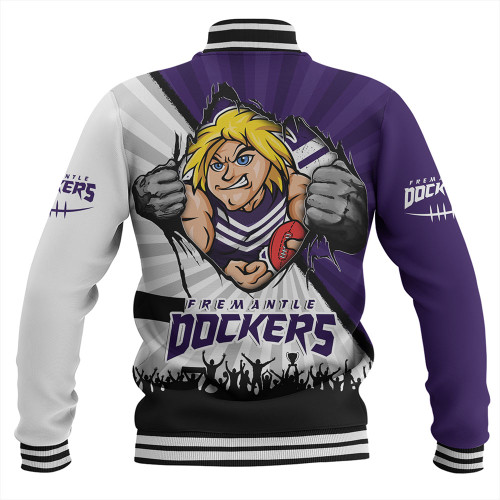 Fremantle Baseball Jacket Breaking Through Fan Design Fremantle Baseball Jacket Breaking Through Fan Design