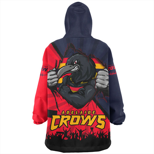Adelaide Crows Snug Hoodie Breaking Through Fan Design Adelaide Crows Snug Hoodie Breaking Through Fan Design