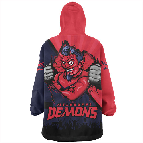 Melbourne Snug Hoodie Breaking Through Fan Design Melbourne Snug Hoodie Breaking Through Fan Design