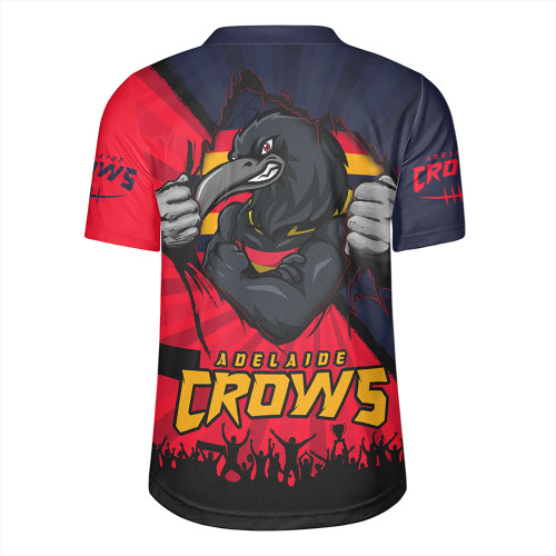 Adelaide Crows Rugby Jersey Breaking Through Fan Design Adelaide Crows Rugby Jersey Breaking Through Fan Design