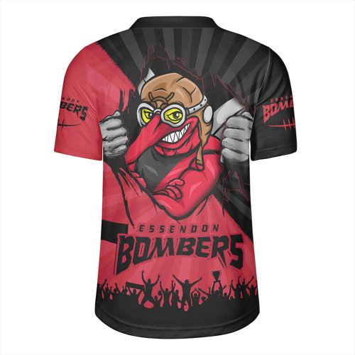 Essendon Rugby Jersey Breaking Through Fan Design Essendon Rugby Jersey Breaking Through Fan Design
