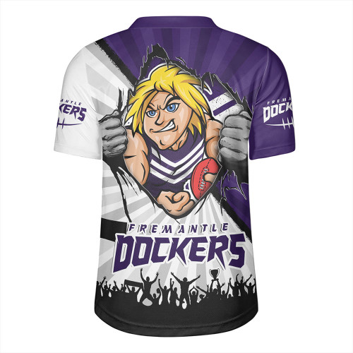 Fremantle Rugby Jersey Breaking Through Fan Design Fremantle Rugby Jersey Breaking Through Fan Design