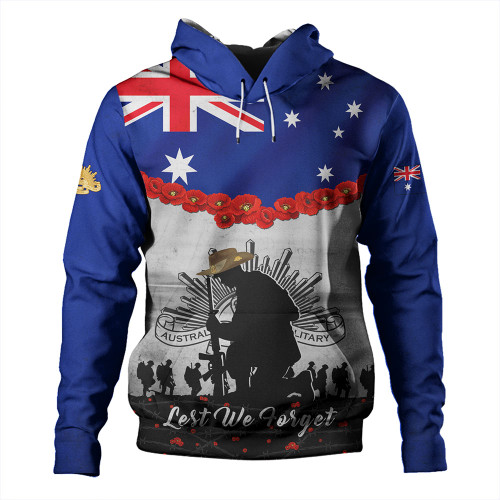 Australia Hoodie Anzac Day Lest We Forget Honoring The Anzac Spirit Australia Hoodie Anzac Day Lest We Forget Honoring The Anzac Spirit