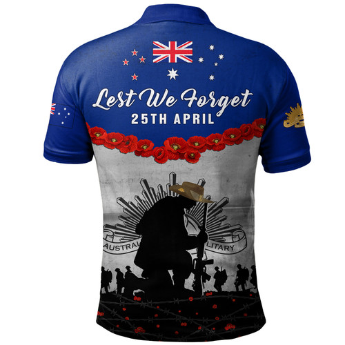 Australia Polo Shirt Anzac Day Lest We Forget Honoring The Anzac Spirit Australia Polo Shirt Anzac Day Lest We Forget Honoring The Anzac Spirit