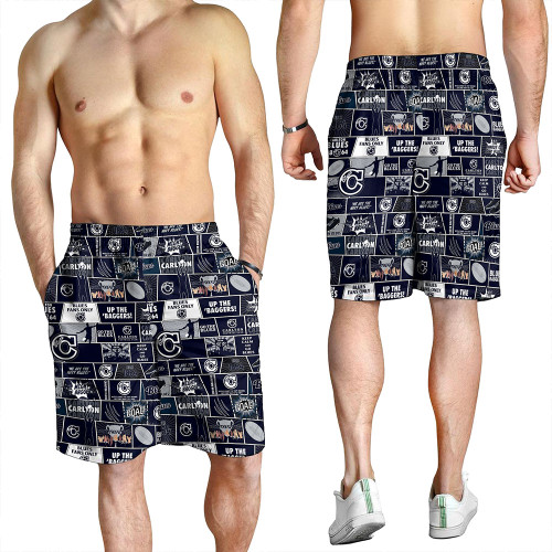Carlton Men Shorts Legacy Of The Pride Comic Style