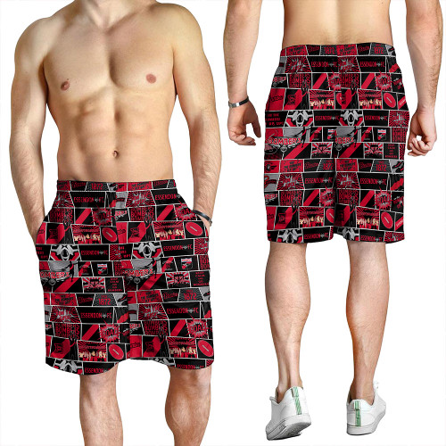 Essendon Men Shorts Legacy Of The Pride Comic Style