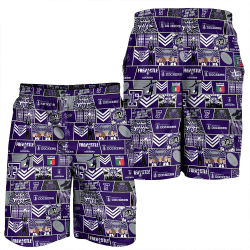 Fremantle Men Shorts Legacy Of The Pride Comic Style