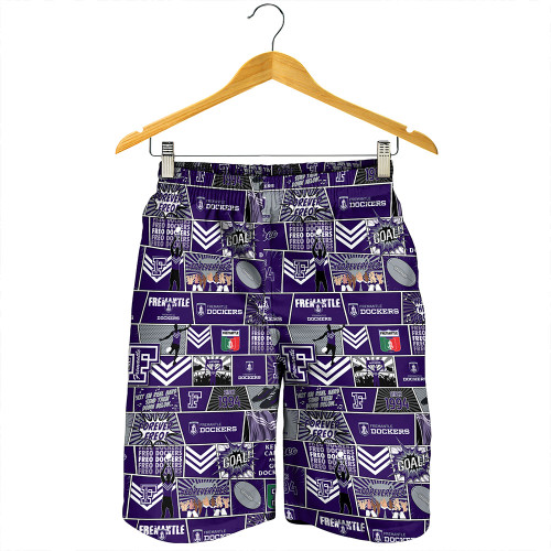 Fremantle Men Shorts Legacy Of The Pride Comic Style