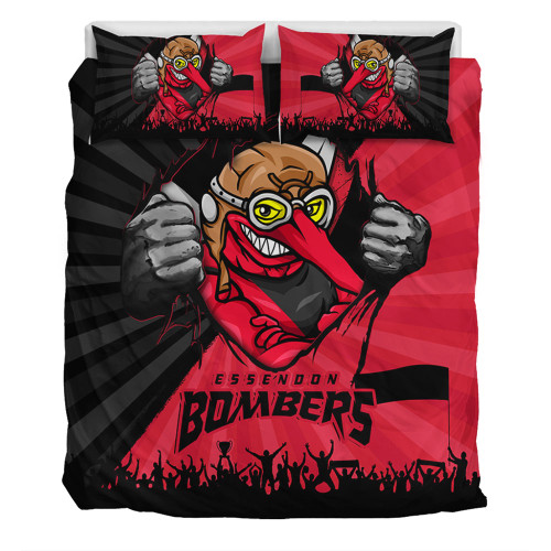 Essendon Bedding Set Breaking Through Fan Design
