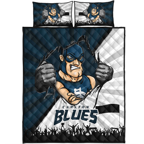 Carlton Quilt Bed Set Breaking Through Fan Design