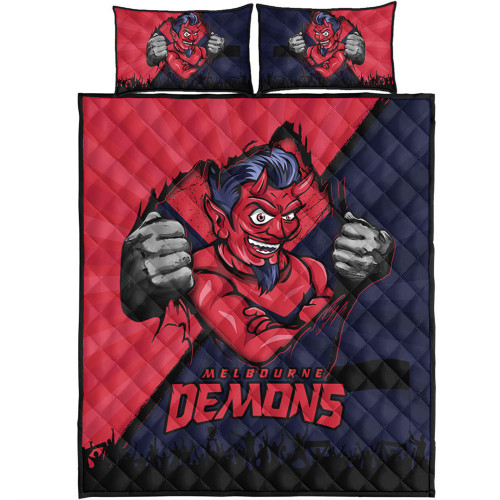 Melbourne Quilt Bed Set Breaking Through Fan Design Melbourne Quilt Bed Set Breaking Through Fan Design