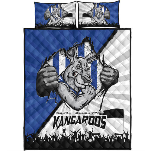 North Melbourne Quilt Bed Set Breaking Through Fan Design North Melbourne Quilt Bed Set Breaking Through Fan Design