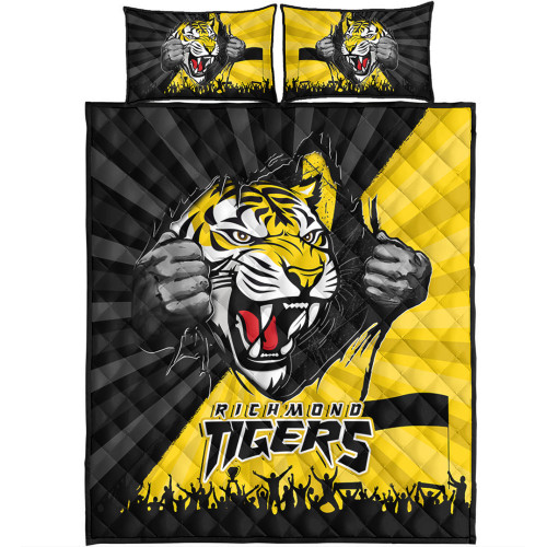 Richmond Quilt Bed Set Breaking Through Fan Design