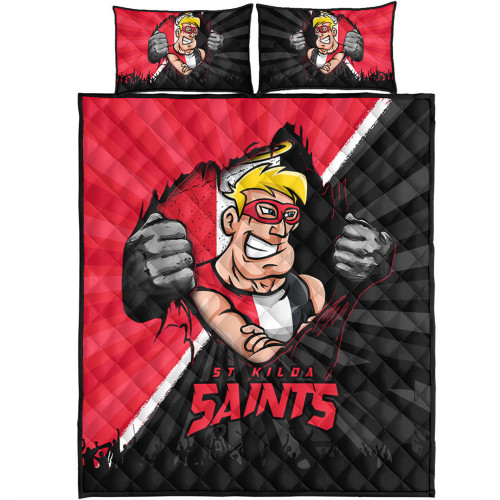 St Kilda Quilt Bed Set Breaking Through Fan Design