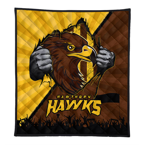 Hawthorn Quilt Breaking Through Fan Design