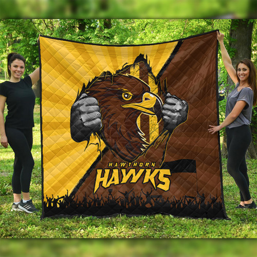 Hawthorn Quilt Breaking Through Fan Design