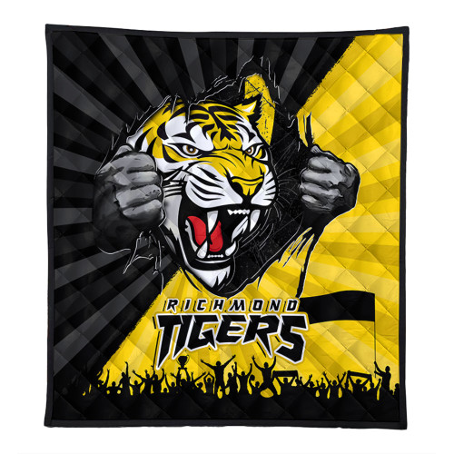 Richmond Quilt Breaking Through Fan Design