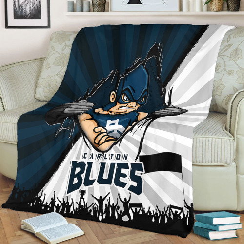 Carlton Blanket Breaking Through Fan Design Carlton Blanket Breaking Through Fan Design