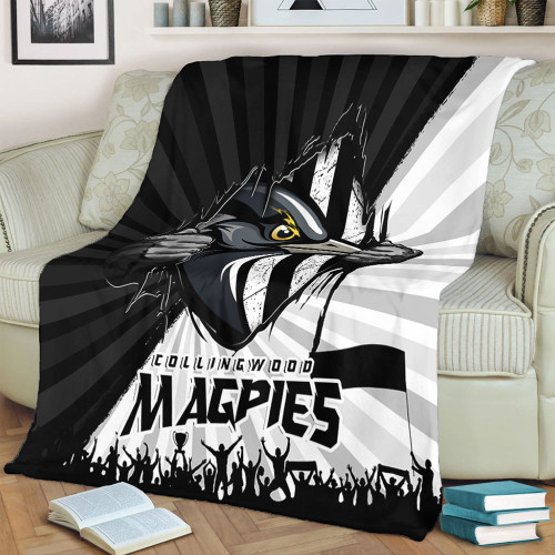 Collingwood Blanket Breaking Through Fan Design Collingwood Blanket Breaking Through Fan Design