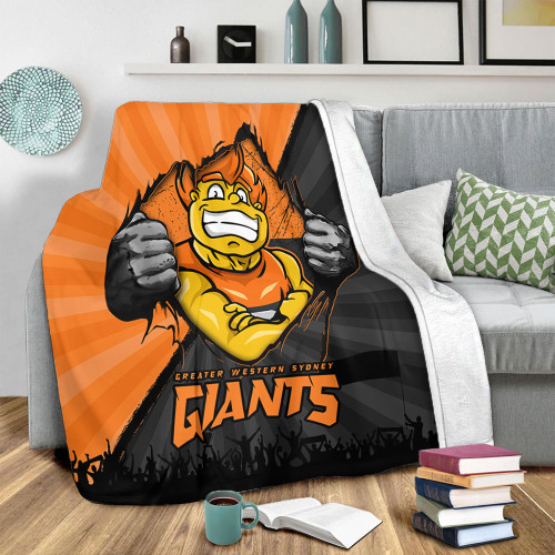 GWS GIANTS Blanket Breaking Through Fan Design