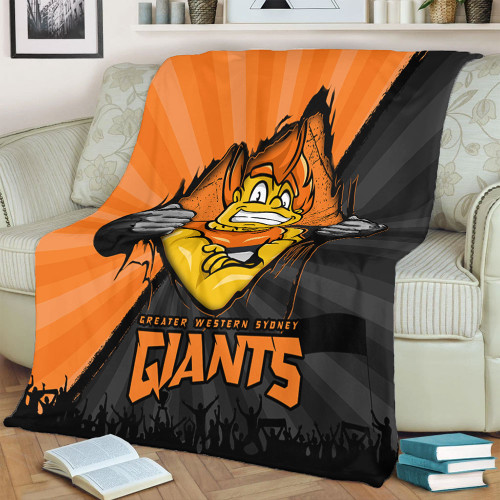 GWS GIANTS Blanket Breaking Through Fan Design