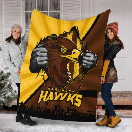 Hawthorn Blanket Breaking Through Fan Design