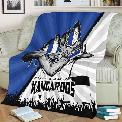 North Melbourne Blanket Breaking Through Fan Design North Melbourne Blanket Breaking Through Fan Design