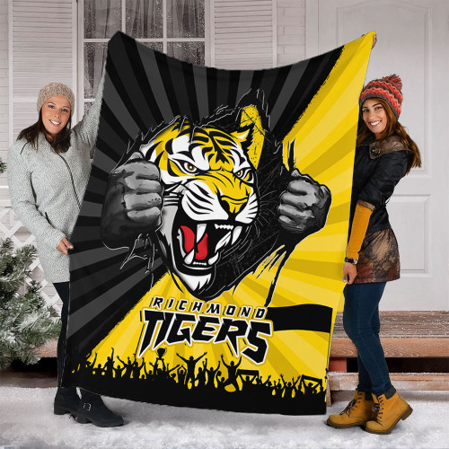Richmond Blanket Breaking Through Fan Design Richmond Blanket Breaking Through Fan Design